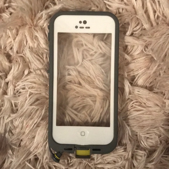 Clear/White iPhone 5c LifeProof Case - Picture 1 of 6